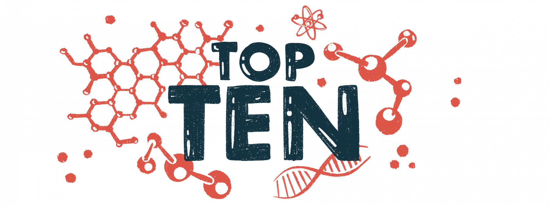 top 10 | Myasthenia Gravis News | illustration of Top 10 read articles 2021