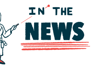 A clinician highlights with a laser pointer the words 