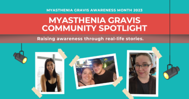 Myasthenia gravis community spotlight banner