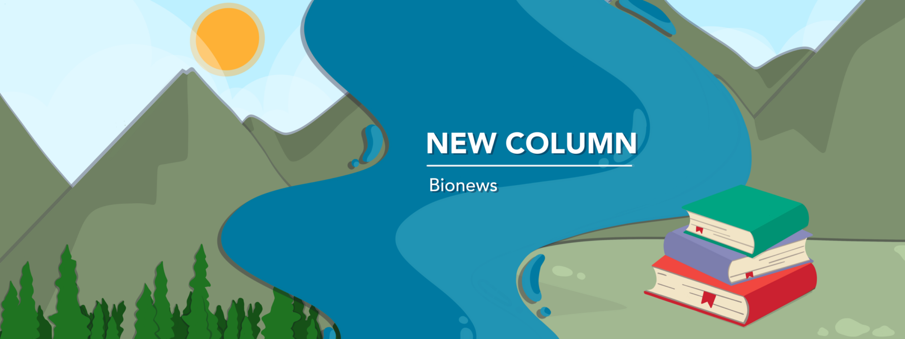 banner for a new columnist / new column