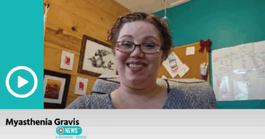 Shawna Barnes service dog video still