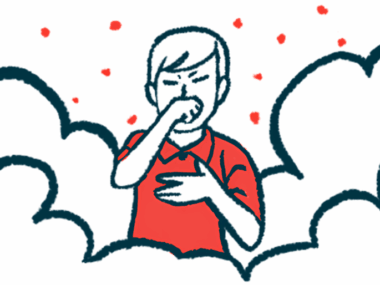 A boy is shown coughing as pillars of dust rise up around him.