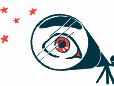 An illustration shows a telescope with a giant eye in its lens.