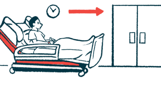 An illustration of a patient on a gurney waiting to be wheeled into surgery.