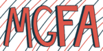 An illustration shows the abbreviation MGFA, which stands for the Myasthenia Gravis Foundation of America, in large, red capital letters.